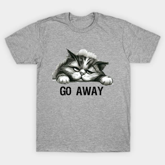Lazy Cat T-Shirt by NateCoTees